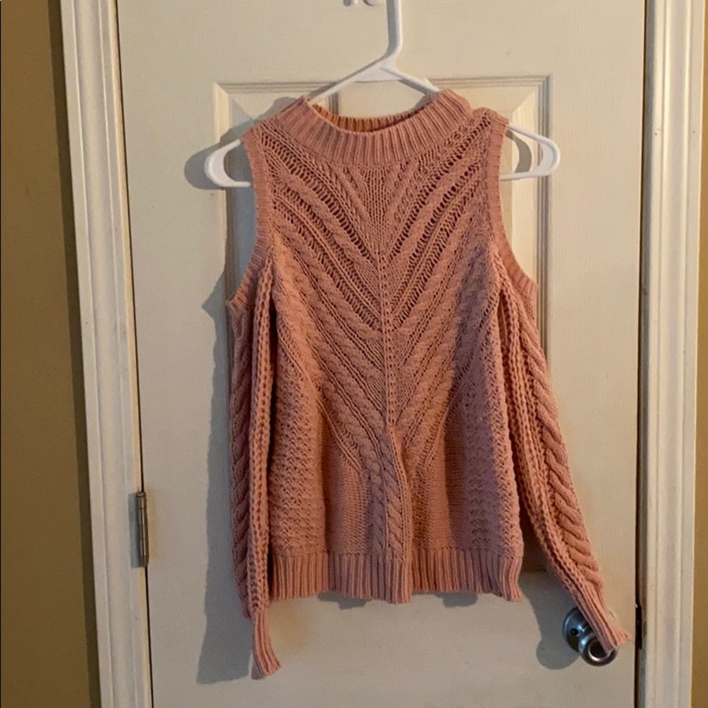 Aeropostale Cold Shoulder Sweater